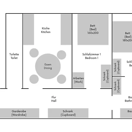 Ideal For Families And Friends 公寓 莱比锡